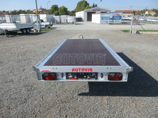 Nebrzděné dvounápravové plato ZV 32/22 750kg N2 3,00x1,50 č.4