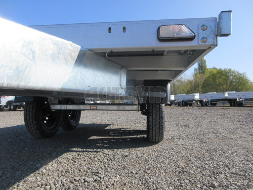Nebrzděné dvounápravové plato ZV 32/22 750kg N2 3,00x1,50 č.10