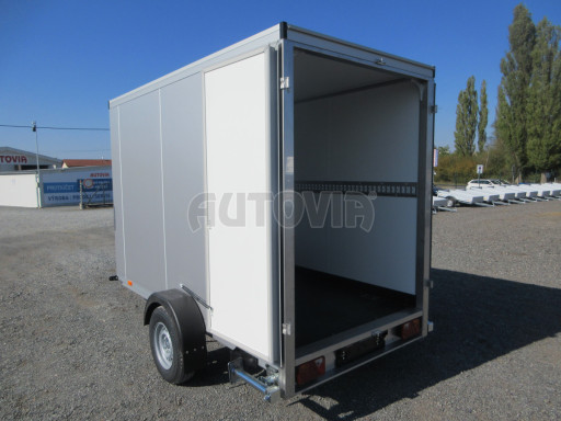 Skříňový přívěs VA 1,5T 3,05x1,52/1,93 s bočním vchodem č.13