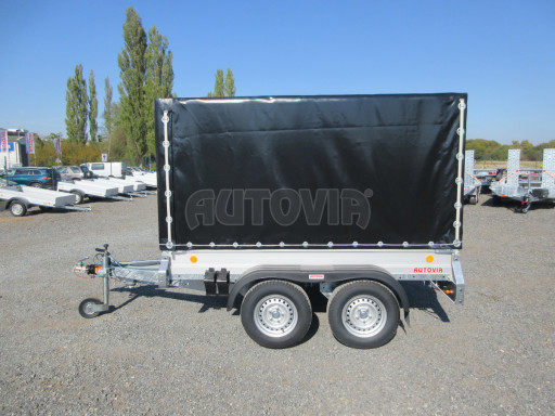 Dvounápravový přívěs s plachtou ZV 27 2,7T B2 2,50x1,48/1,50 POČ, ALU č.2