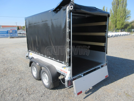 Dvounápravový přívěs s plachtou ZV 27 2,7T B2 2,50x1,48/1,50 POČ, ALU č.12