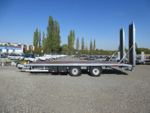Tandemový přepravník stavební mechanizace AVG 10,9T 7,50x2,48 č.2