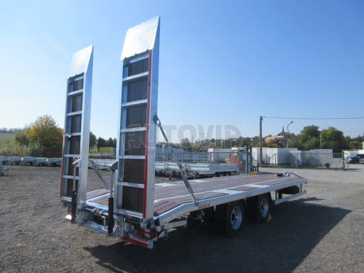 Tandemový přepravník stavební mechanizace AVG 10,9T 7,50x2,48 č.5
