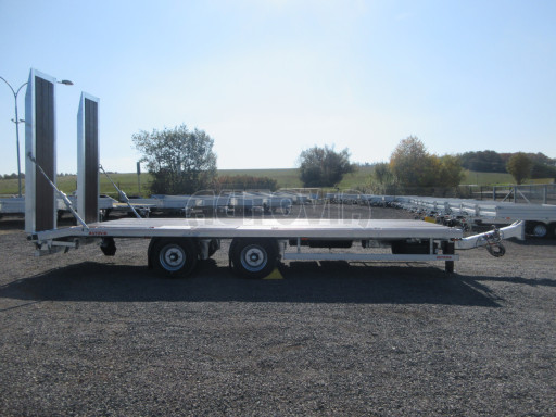 Tandemový přepravník stavební mechanizace AVG 10,9T 7,50x2,48 č.6