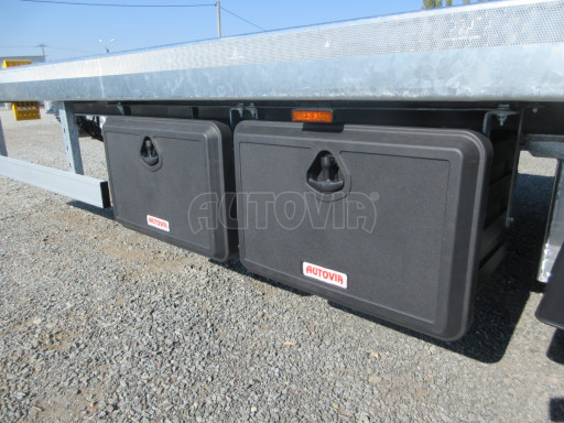 Tandemový přepravník stavební mechanizace AVG 10,9T 7,50x2,48 č.9