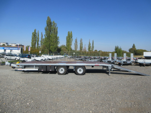Tandemový přepravník stavební mechanizace AVG 10,9T 7,50x2,48 č.19