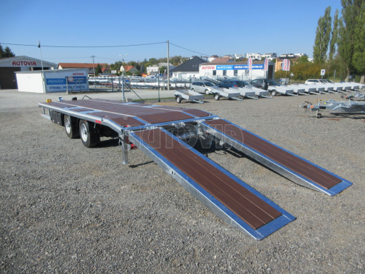 Tandemový přepravník stavební mechanizace AVG 10,9T 7,50x2,48 č.20
