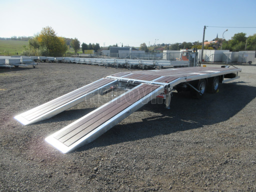 Tandemový přepravník stavební mechanizace AVG 10,9T 7,50x2,48 č.22