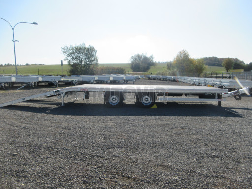 Tandemový přepravník stavební mechanizace AVG 10,9T 7,50x2,48 č.24