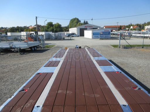Tandemový přepravník stavební mechanizace AVG 10,9T 7,50x2,48 č.26