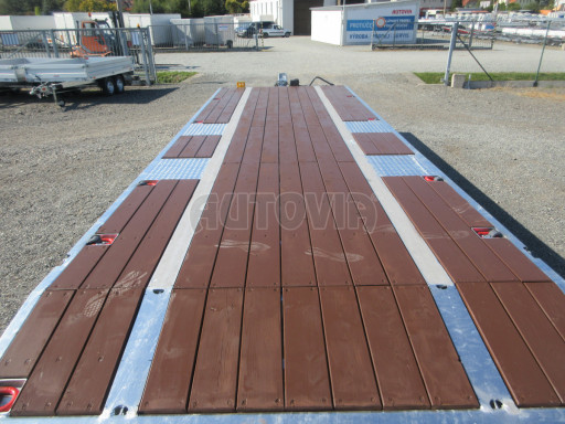 Tandemový přepravník stavební mechanizace AVG 10,9T 7,50x2,48 č.27