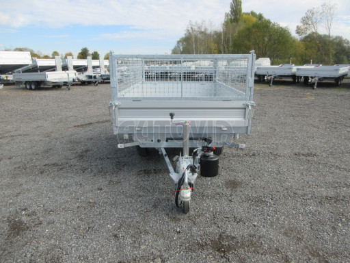 Třístranný sklápěč VER 3SKS 2,7T 2,65x1,55/0,80 v ruč. a nástavba Gitter č.11