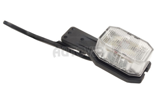 Svítilna doplňková LED Aspöck Flexipoint 12-24V s odrazkou, na držáku, QS75, pravá č.6