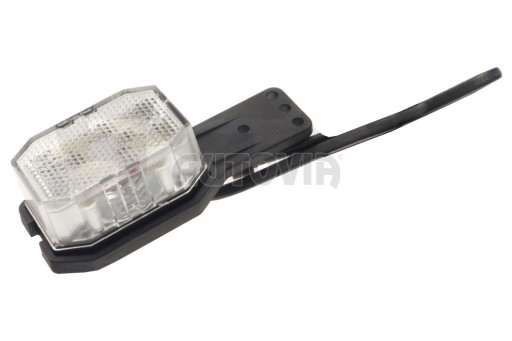 Svítilna doplňková LED Aspöck Flexipoint 12-24V s odrazkou, na držáku, QS75, levá č.6