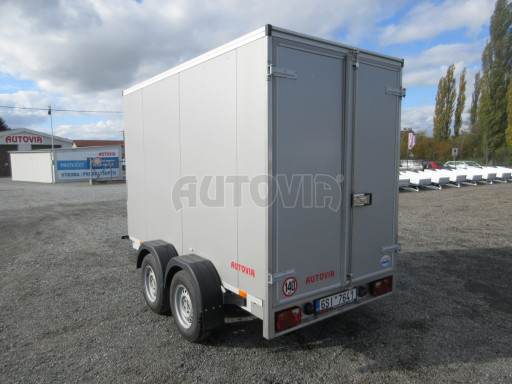 Bazarový skříňový přívěs VAS 2,7T 3,01x1,48/1,93 PUR PANEL č.5