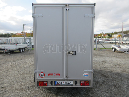 Bazarový skříňový přívěs VAS 2,7T 3,01x1,48/1,93 PUR PANEL č.6