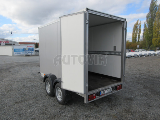 Bazarový skříňový přívěs VAS 2,7T 3,01x1,48/1,93 PUR PANEL č.14