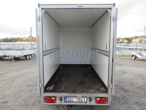 Bazarový skříňový přívěs VAS 2,7T 3,01x1,48/1,93 PUR PANEL č.15
