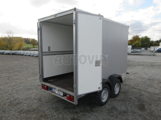 Bazarový skříňový přívěs VAS 2,7T 3,01x1,48/1,93 PUR PANEL č.16