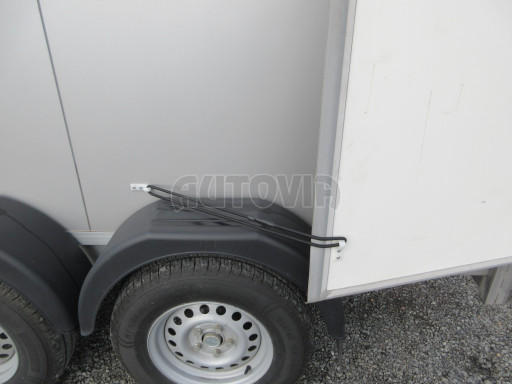 Bazarový skříňový přívěs VAS 2,7T 3,01x1,48/1,93 PUR PANEL č.22
