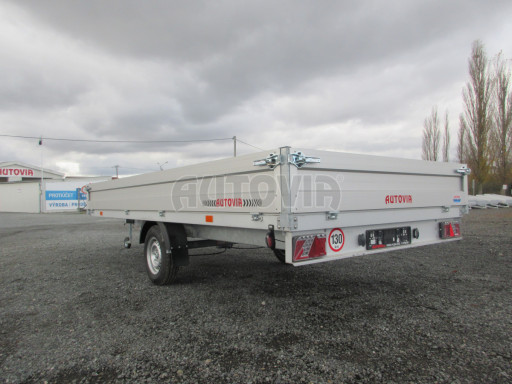 Jednonápravový vozík ZV 41 1,3T B1 4,17x2,00/0,35 13