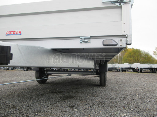 Jednonápravový vozík ZV 41 1,3T B1 4,17x2,00/0,35 13