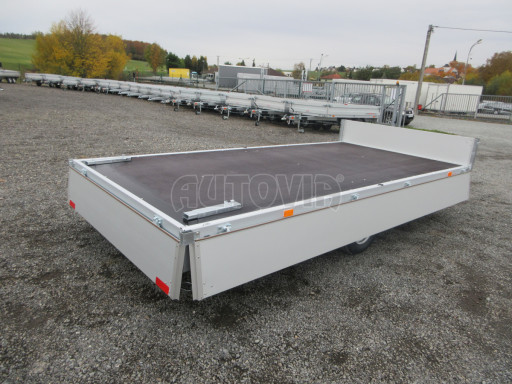 Jednonápravový vozík ZV 41 1,3T B1 4,17x2,00/0,35 13