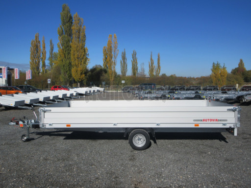 Jednonápravový vozík ZV 41 1,3T B1 4,18x2,01/0,35 10