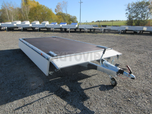 Jednonápravový vozík ZV 41 1,3T B1 4,18x2,01/0,35 10