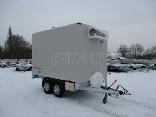 Skříňový chladírenský přívěs VA 2,7T 2,99x1,78/2,05 č.1