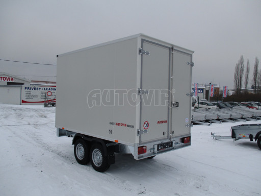 Skříňový chladírenský přívěs VA 2,7T 2,99x1,78/2,05 č.4