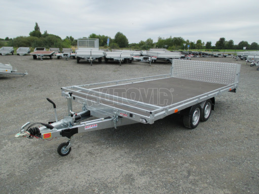 AD 2,7T 4,17x2,09 hydraulicky sklopné plato s rampou