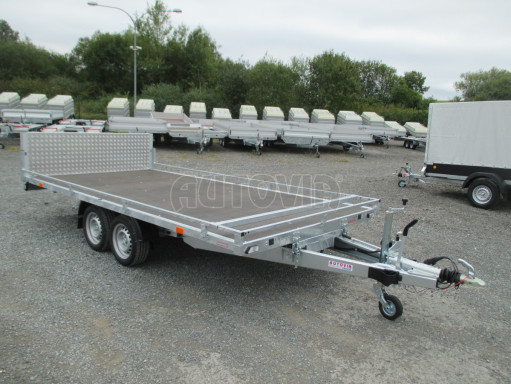 AD 2,7T 4,17x2,09 hydraulicky sklopné plato s rampou