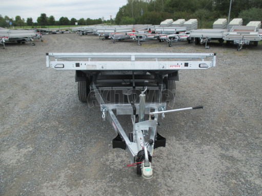 AD 2,7T 4,17x2,09 hydraulicky sklopné plato s rampou