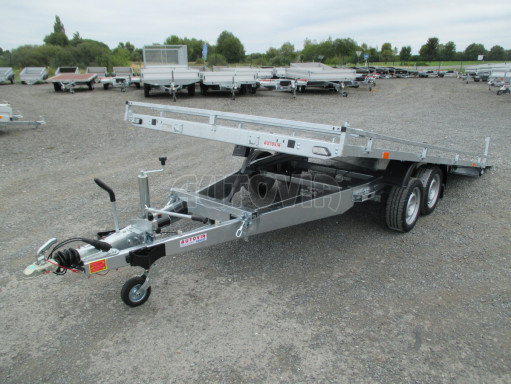 AD 2,7T 4,17x2,09 hydraulicky sklopné plato s rampou