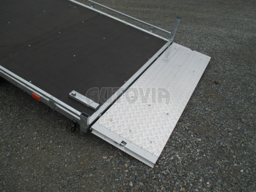 AD 2,7T 4,17x2,09 hydraulicky sklopné plato s rampou