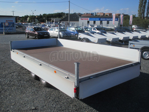 PROFI 8-paletový přívěs VER 2,7T 4,03x2,06/0,30 č.2