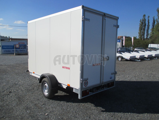 Skříňový přívěs VA 1,3T 3,05x1,52/1,93 PUR č.4