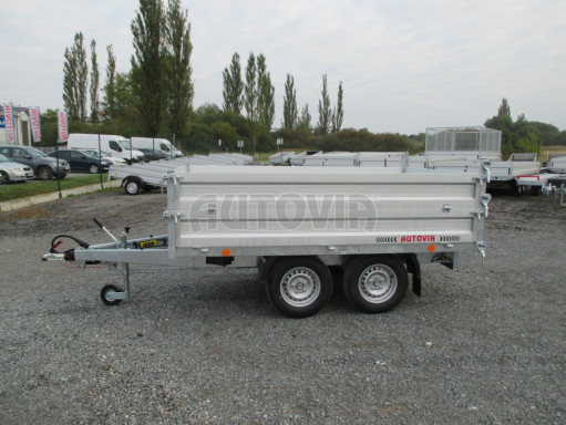 Sklápěcí přívěs s nástavbou VER SK 2,7T 2,65x1,76/0,60 el. č.4