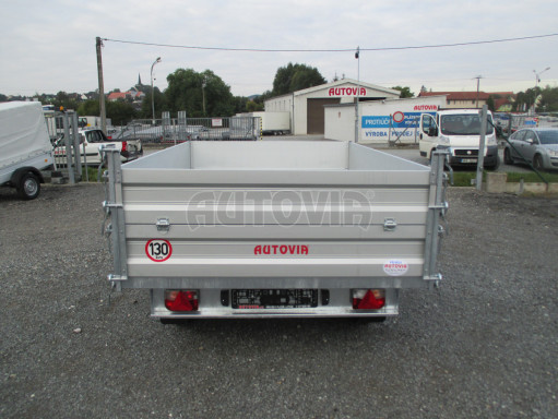 Sklápěcí přívěs s nástavbou VER SK 2,7T 2,65x1,76/0,60 el. č.7