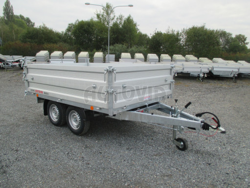 Sklápěcí přívěs s nástavbou VER SK 2,7T 2,65x1,76/0,60 el. č.10