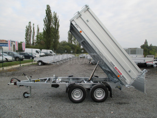 Sklápěcí přívěs s nástavbou VER SK 2,7T 2,65x1,76/0,60 el. č.12