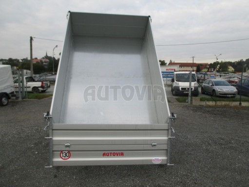 Sklápěcí přívěs s nástavbou VER SK 2,7T 2,65x1,76/0,60 el. č.13