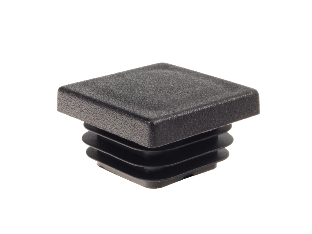 Záslepka 30x30 mm černá č.1