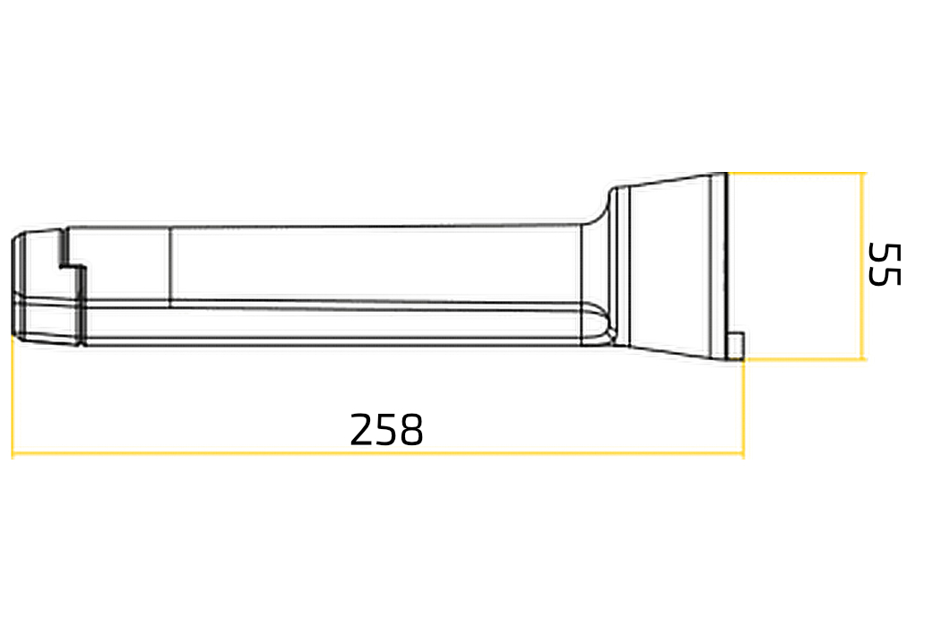 Lokhen Klok držák klínu Crowny 53, plastový č.1