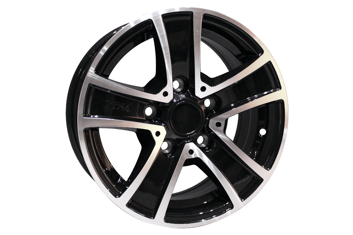 Disk Alu 6,0Jx13 H2 ET30 (112x5) Black Diamond č.1