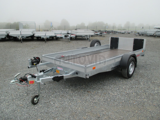 Brzděné sklopné plato s rampou ZV 31 1,3T B1 skl 3,60x1,60/0,15
