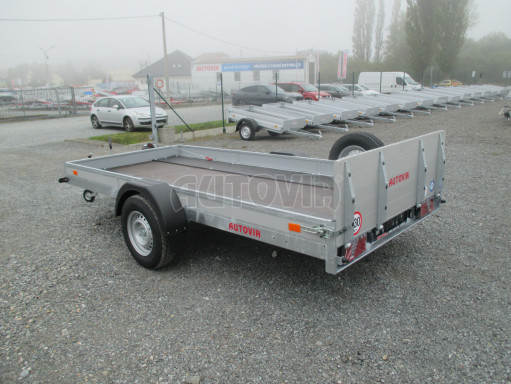 Brzděné sklopné plato s rampou ZV 31 1,3T B1 skl 3,60x1,60/0,15