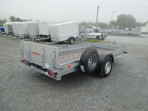 Brzděné sklopné plato s rampou ZV 31 1,3T B1 skl 3,60x1,60/0,15