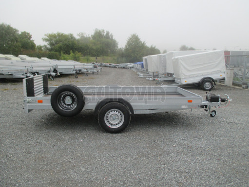 Brzděné sklopné plato s rampou ZV 31 1,3T B1 skl 3,60x1,60/0,15